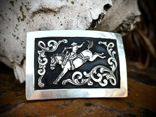 Bronc Rider Buckle