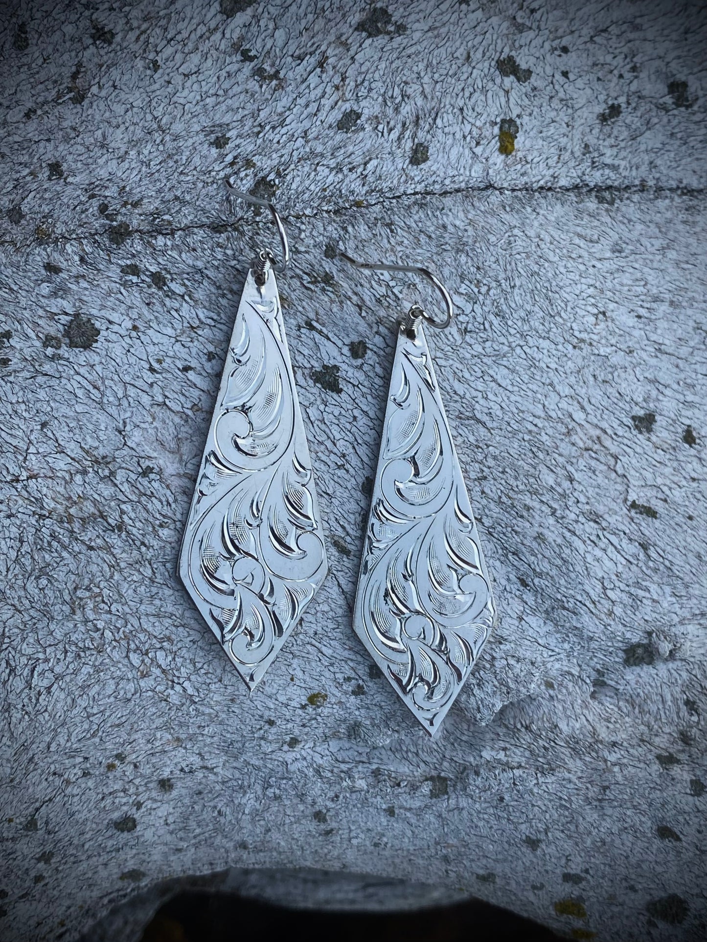 Engraved Earrings