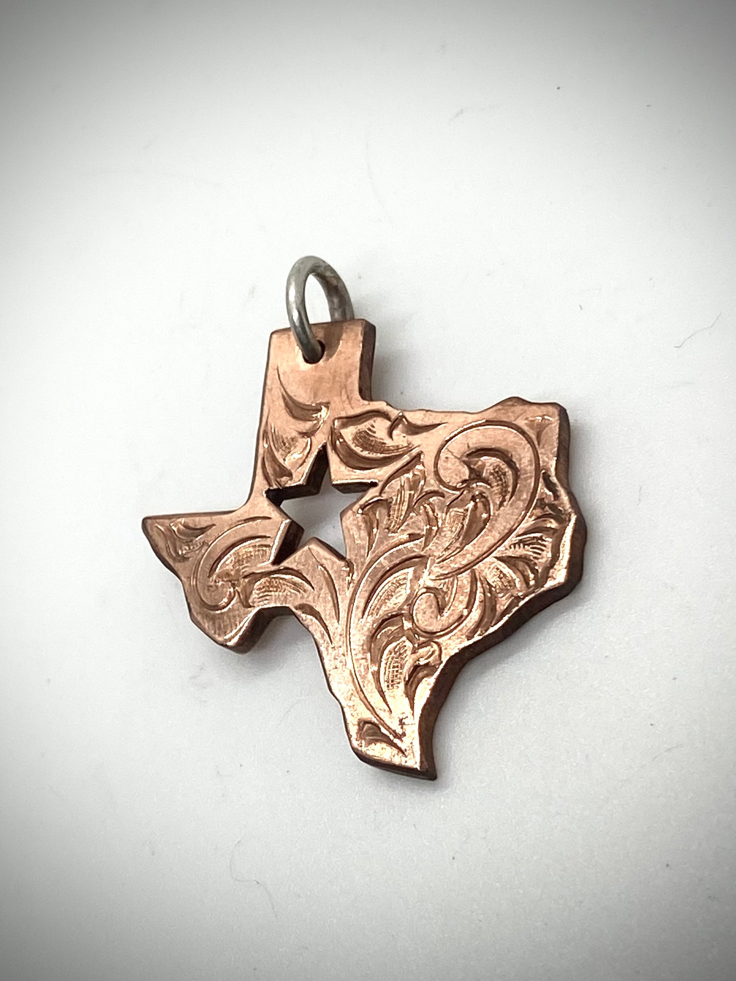 Copper Pendant Texas