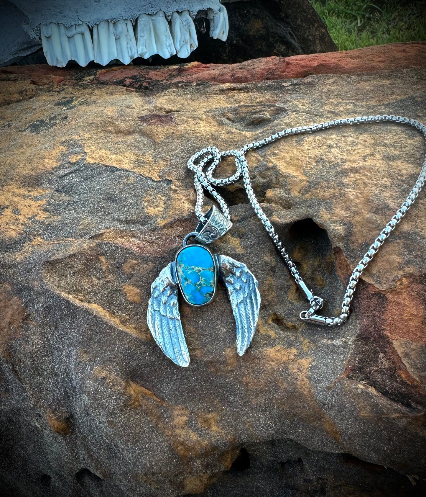 Turquoise on Wings