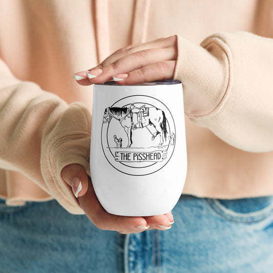 The Pisshead Wine tumbler